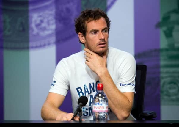 Andy Murray has been urged to 'manage his workload' by his older brother Jamie. Picture: Joe Toth/AELTC POOL/PA Wire