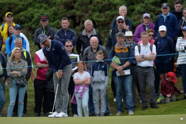 American ace Rickie Fowler is one of the star attractions at this week's Aberdeen Asset Management Scottish Open at Dundonald Links. Picture: Getty Images