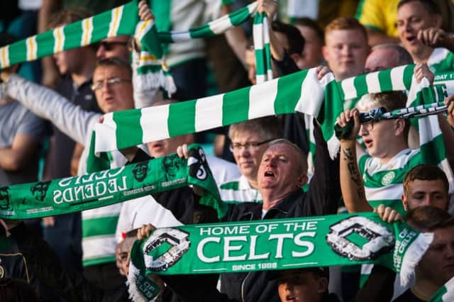 Celtic fans could face a trip to either Ireland or Norway in the next round. Picture: John Devlin