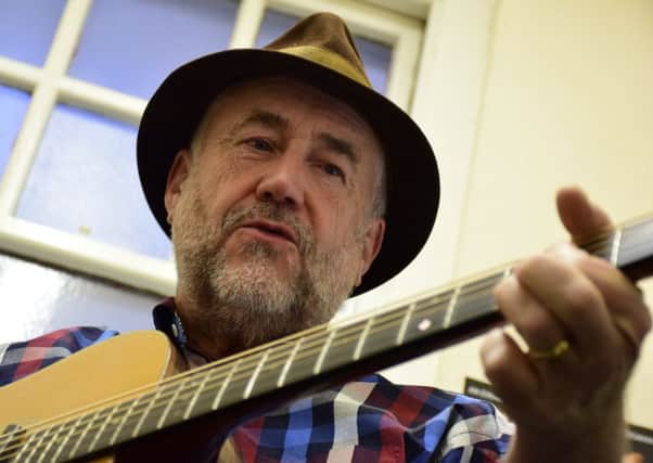 Geordie singer and guitarist extraordinaire Bob Fox.