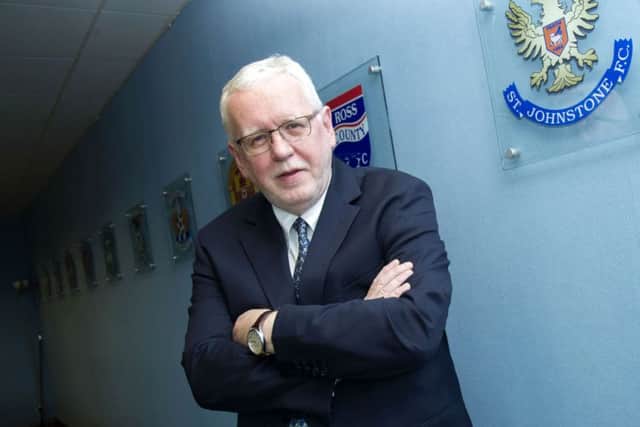 Ralph Topping is stepping down as chairman of the SPFL. Picture: Bill Murray/SNS