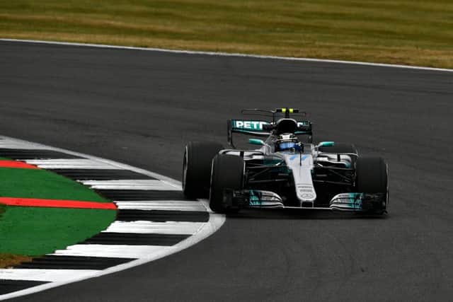 Valtteri Bottas impressed during practice for the British Grand Prix at Silverstone. Picture: Dan Mullan/Getty Images