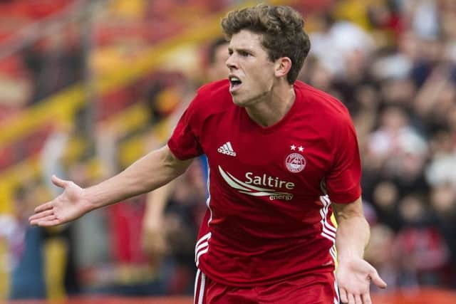Aberdeens on-loan Ryan Christie may yet have a future at Celtic, but will miss playing against them this season.  Photograph: Criag Foy/SNS