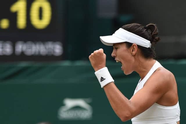 Spain's Garbine Muguruza defeats Venus Williamsin the  women's singles final match at the 2017 Wimbledon Championships. Picture: GLYN KIRK/AFP/Getty Images