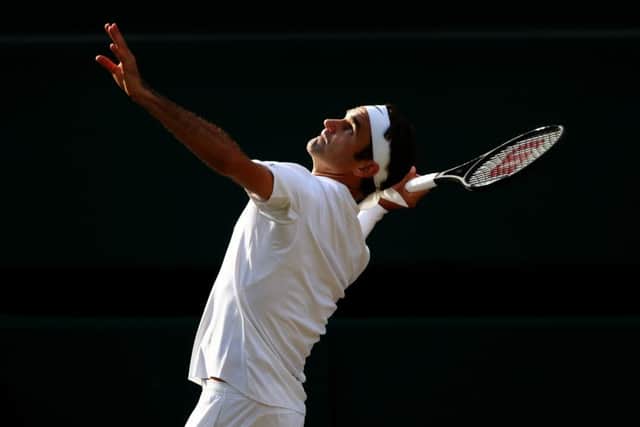 Fed express. For Marin ili, its not just a Wimbledon final, its a Roger Federer Wimbledon final. Photograph: Getty Images