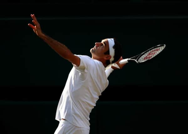 Fed express. For Marin ili, its not just a Wimbledon final, its a Roger Federer Wimbledon final. Photograph: Getty Images