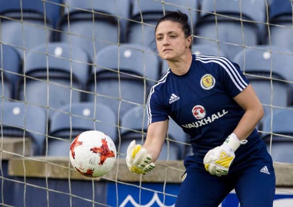 Scotland's Gemma Fay reached her double century of caps at Stark's Park. Picture: Paul Devlin/SNS