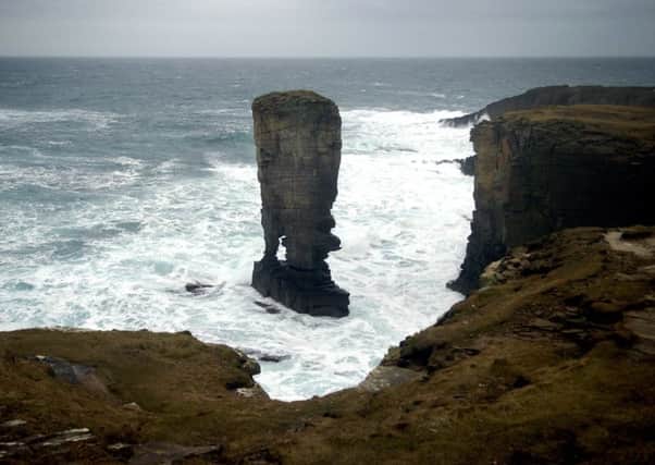 Yesnaby Castle sea-stack, West Mainland, Orkney.
Picture: Jane Barlow