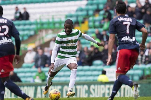 Olivier Ntcham in action for Celtic. Picture: SNS/Alan Harvey
