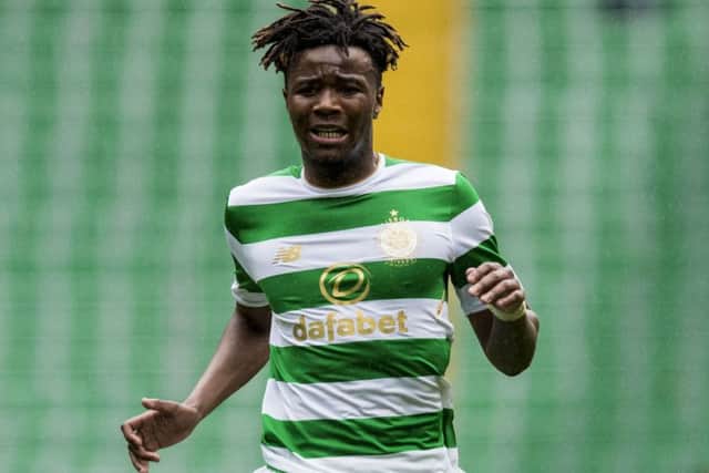 Kundai Benyu has vowed to fight for a first-team place at Celtic. Picture: SNS.