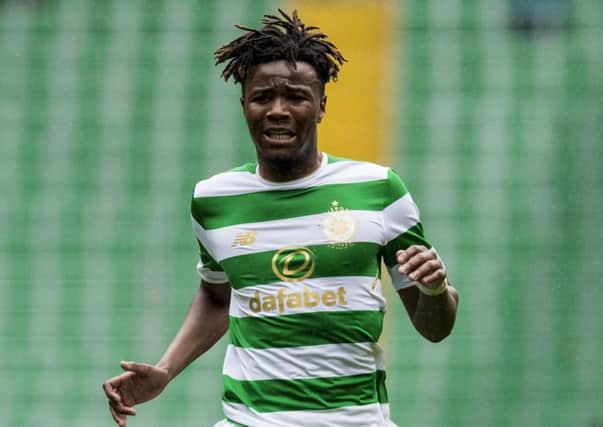 Kundai Benyu has vowed to fight for a first-team place at Celtic. Picture: SNS.