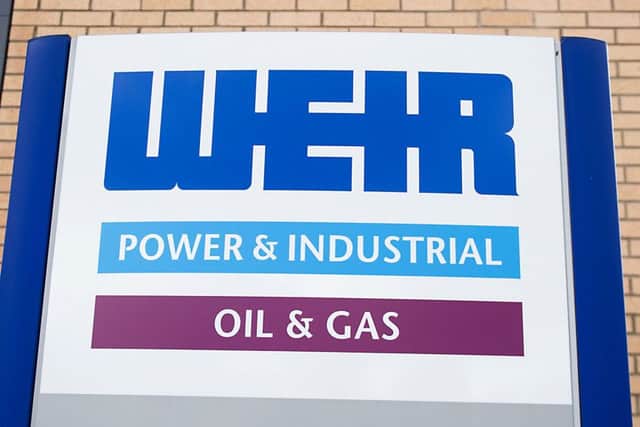 Weir said annual earnings at its oil and gas division should beat City forecasts. Picture: John Devlin