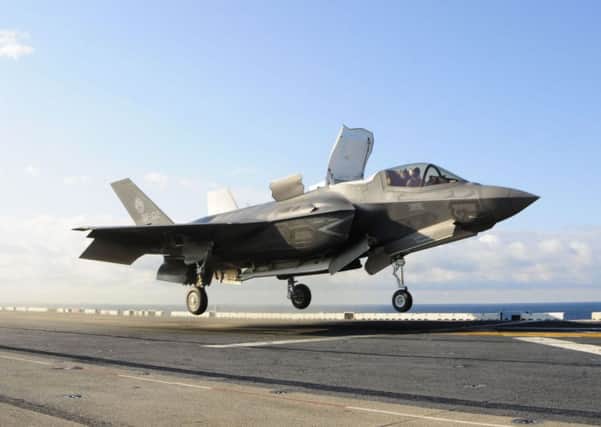 Among other issues, the new F-35s are said to be vulnerable to cyber attacks. Picture: PA