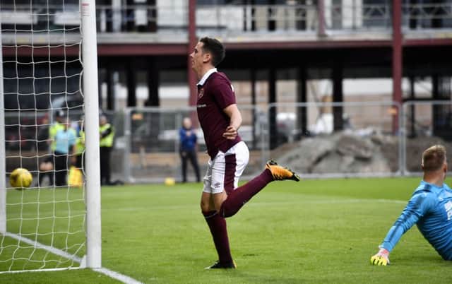 Jamie Walker scored in Friday's friendly defeat against Newcastle. Picture: SNS