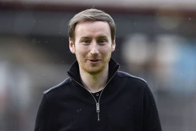 Hearts head coach Ian Cathro. Picture: SNS