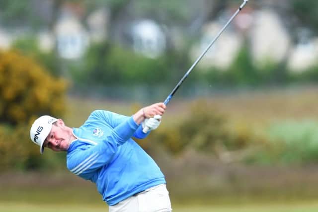 Scottish amateur  Connor Syme, who will be in the same group as John Daly at the Open.