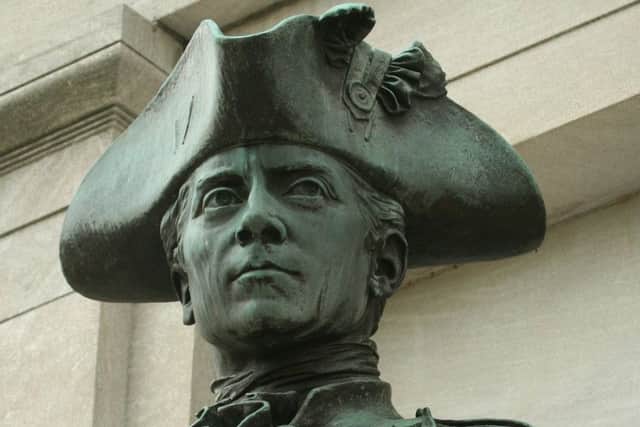 Detail from a statue of Jones in Washington DC. Picture: Contributed