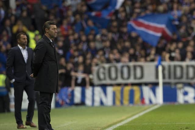 Rangers won the first leg 1-0 at Ibrox before being eliminated after a 2-0 defeat in Luxembourg. Picture: SNS