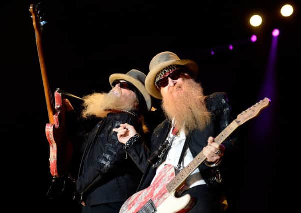 Dusty Hill and Billy Gibbons of ZZ Top PIC: Frazer Harrison/Getty