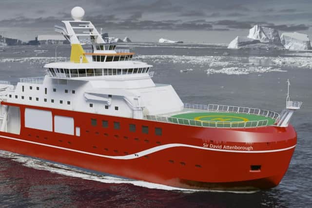 EnerMech will install hydraulic systems on the RRS Sir David Attenborough. Picture: NERC/PA Wire