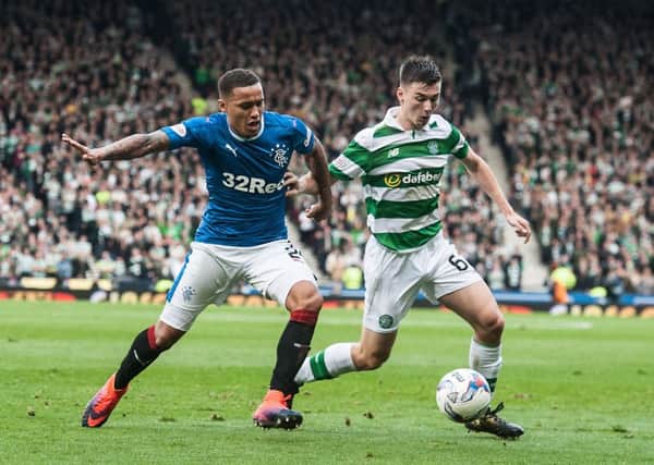 The first clash between Rangers and Celtic will be broadcast live on Sky Sports. Picture: John Devlin