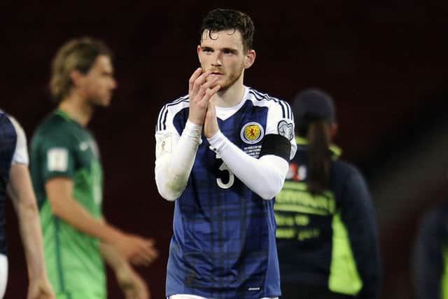 Andy Robertson is set for a big money move to Liverpool. Picture: Michael Gillen