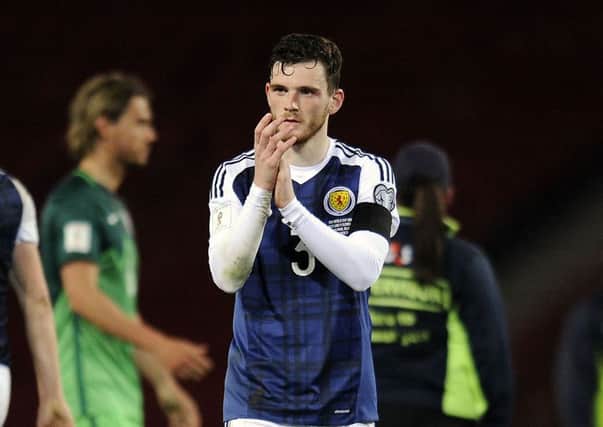 Andy Robertson is set for a big money move to Liverpool. Picture: Michael Gillen