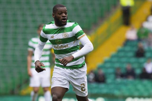 Olivier Ntcham played in Saturday's friendly defeat against Lyon. Picture: SNS
