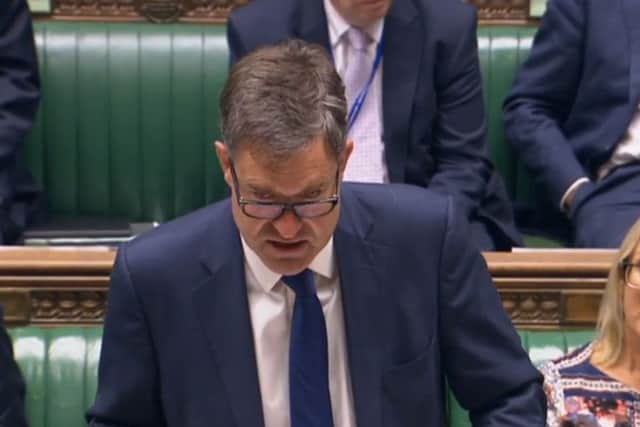 Work and Pensions Secretary David Gauke announces in the House of Commons, London that the state pension age will rise from 67 to 68 from 2037.