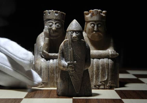 The Lewis Chessmen are ranked number nine on the list of 25 items. Picture: Neil Hanna