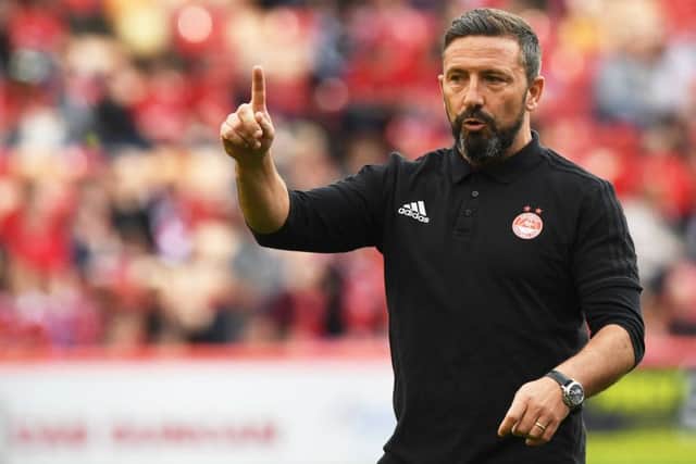 Derek McInnes dismissed forecasts by Aberdeens Europa League opponents Siroki Brijeg. Picture: SNS.