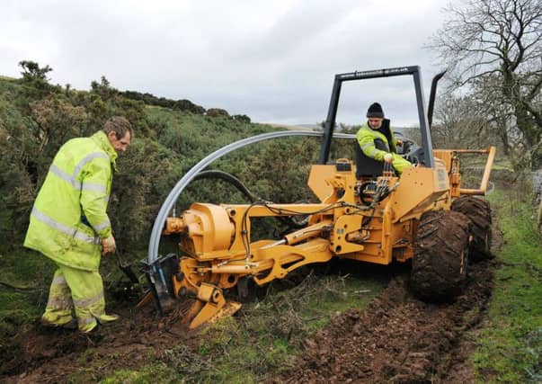 Work is ongoing to improve broadband speeds in remote communities , but until it is complete these areas will be at a disadvantage when it comes to the roll-out of eHealth strategies.
