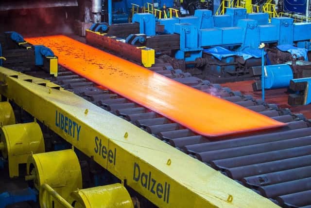 Dalzell is the last remaining large plate steel mill in the UK. Picture: Lenny Warren