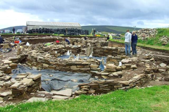 Archaeologists have returned to the Ness of Brodgar site this summer. PIC: Flickr/John W Schulze