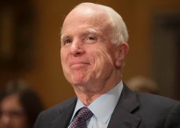 John McCain has been diagnosed with brain cancer. Picture; Getty