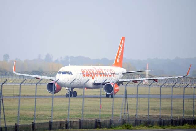 But EasyJet's profits are still set to fall short of last year's total. Picture: Michael Gillen