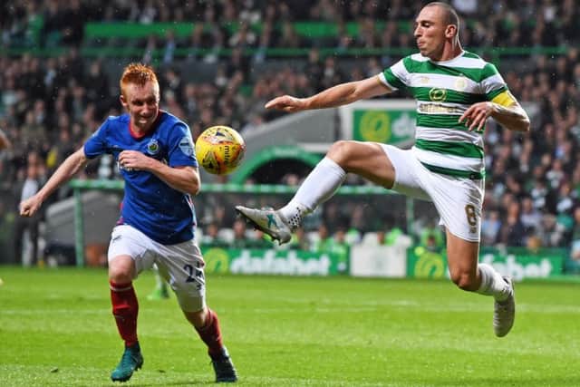 Celtic's captain played in Wednesday night's win over Linfield. Picture: SNS