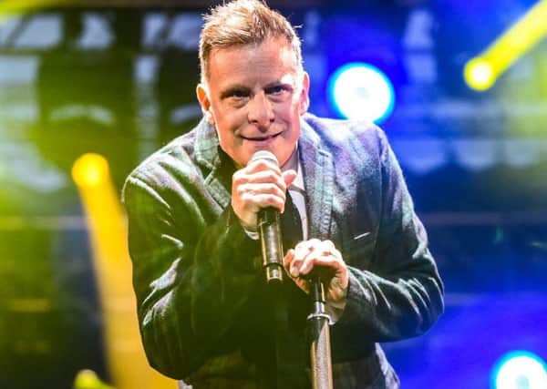 Ricky Ross of Deacon Blue performing at Edinburgh Castle PIC: Calum Buchan Photography