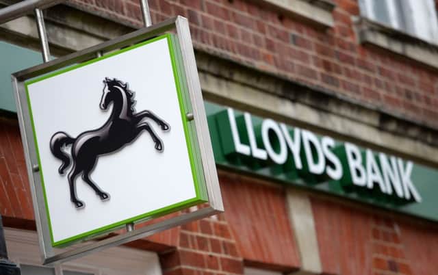 Lloyds Banking Group has made more than Â£10 million of compensation offers and hardship payments to customers affected by the HBOS fraud scandal.  Picture; PA