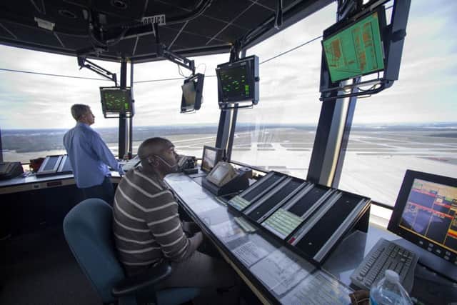 Air traffic controllers will have their busiest day today. Picture; AP