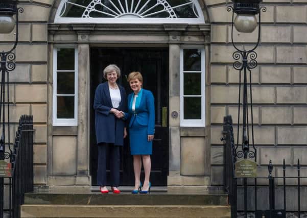 First Minister Nicola Sturgeon had held one on one meetings with meets Prime Minister Theresa May at Bute House (pictured) and Downing St. Picture; Steven Scott Taylor