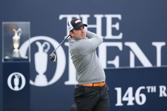 Richie Ramsay tee off in the second round of the 146th Open Championship at Royal Birkdale. Picture: Getty Images