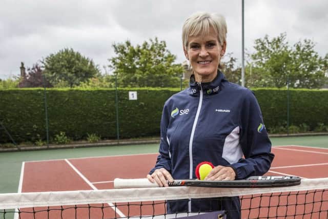 Judy Murray promoting November's Andy Murray Live charity event