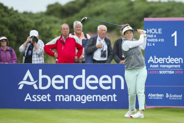 Edinburgh-based American Beth Allen is in a strong-field for the Aberdeen Asset Management Ladies Scottish Open at Dundonald Links