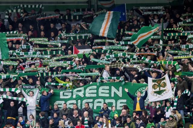 Celtic's Green Brigade. Picture: SNS/Craig Williamson