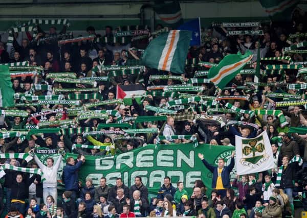 Celtic's Green Brigade. Picture: SNS/Craig Williamson