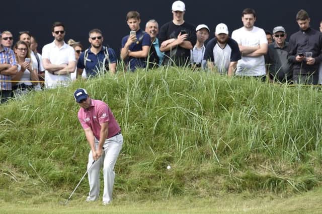 Richie Ramsay bogeyed the first but kept his head up to finish with a level-par 70. Photograph: Ian Rutherford