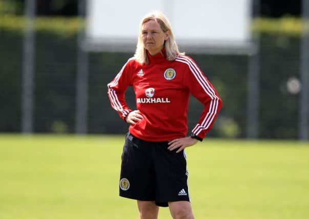 Scotland women head coach Anna Signeul. Picture: Mike Egerton/PA Wire