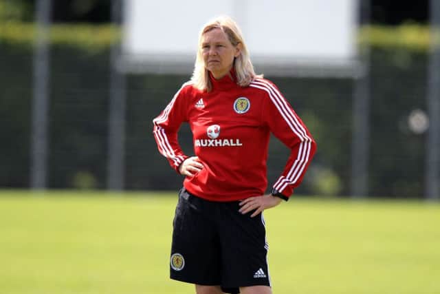 Scotland women head coach Anna Signeul. Picture: Mike Egerton/PA Wire