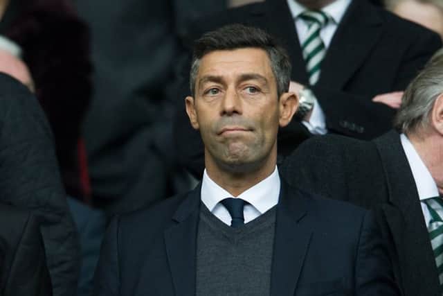 Pondering new signings? Pedro Caixinha is keen on bringing in at least two new signings. Picture; John Devlin